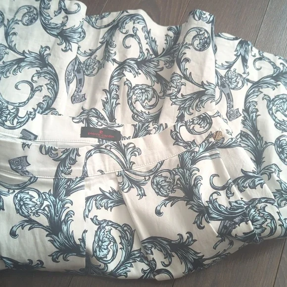 Pierre Cardin Box Pleat A-Line Skirt - Picture 9 of 11